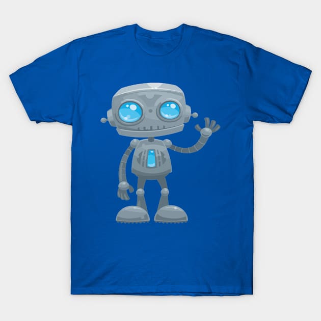 waving robot1 T-Shirt by phuongtroishop